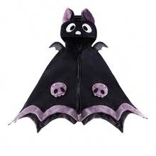 保暖可穿戴蝙蝠主题毯子。蝙蝠披肩，带帽蝙蝠斗篷，可穿戴，可机洗。新年礼物，情人节礼物。 - 彩色 - 查看 10
