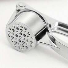 1 件金属蒜泥器手动压蒜器手持式姜厨房工具厨房配件 - 彩色 - 查看 2