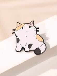 Cute Calico Cat Enamel Pin Fashion Decorative Brooches Ornaments Lapel Bag Badges Jewelry Gifts 2025 New Style Christmas Men Gifts Bag Pins