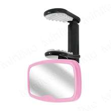 1PC Baby Car Mirror Adjustable Clip Child Observation Mirror Convex Lens With Wide Field Of View Shatter-Proof Mirror - Black - View 12