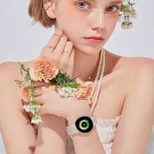 10 Pack Band Compatible With Samsung Galaxy Watch 7 6 5 4 FE Band 40mm 44mm,Galaxy Watch 5 Pro 45mm/6 4 Classic 42mm 46mm 43mm 47mm/Active 2, 20mm Soft Silicone Sport Strap Women Men, Small