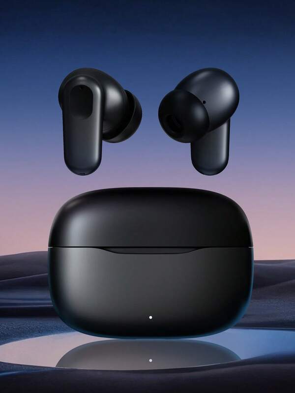 Wireless Earbuds With Ergonomic Fit - Soft Silicone Tips, Stylish Design For Daily Wear Universal Bluetooth Earbuds Earphones Headphones- Compatible With IOS/Android, Auto - Pairing, Easy To Use For Everyone