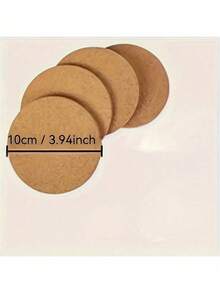 4 Stücke runde Gummi Hitzebeständige Untersetzer, geeignet für Tassen, Geschirr und Pflanzen, Küchen- und Esszimmerschutz, rutschfeste Untersetzer für Tassen, Isoliermatten, synthetische Abdeckungen, Haushaltszubehör für die Küche