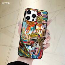 Fundas y carcasas protectoras con diseño de teléfono y orificios grandes de Alphabet City, diseñadas para las series 17, 16 Pro, 16, 15 Pro, 14, 14 Plus, 14 Pro, 13, 13 Pro, 12 Pro y 11/11 Pro. Un excelente regalo para amigos. - Negro - Ver 3