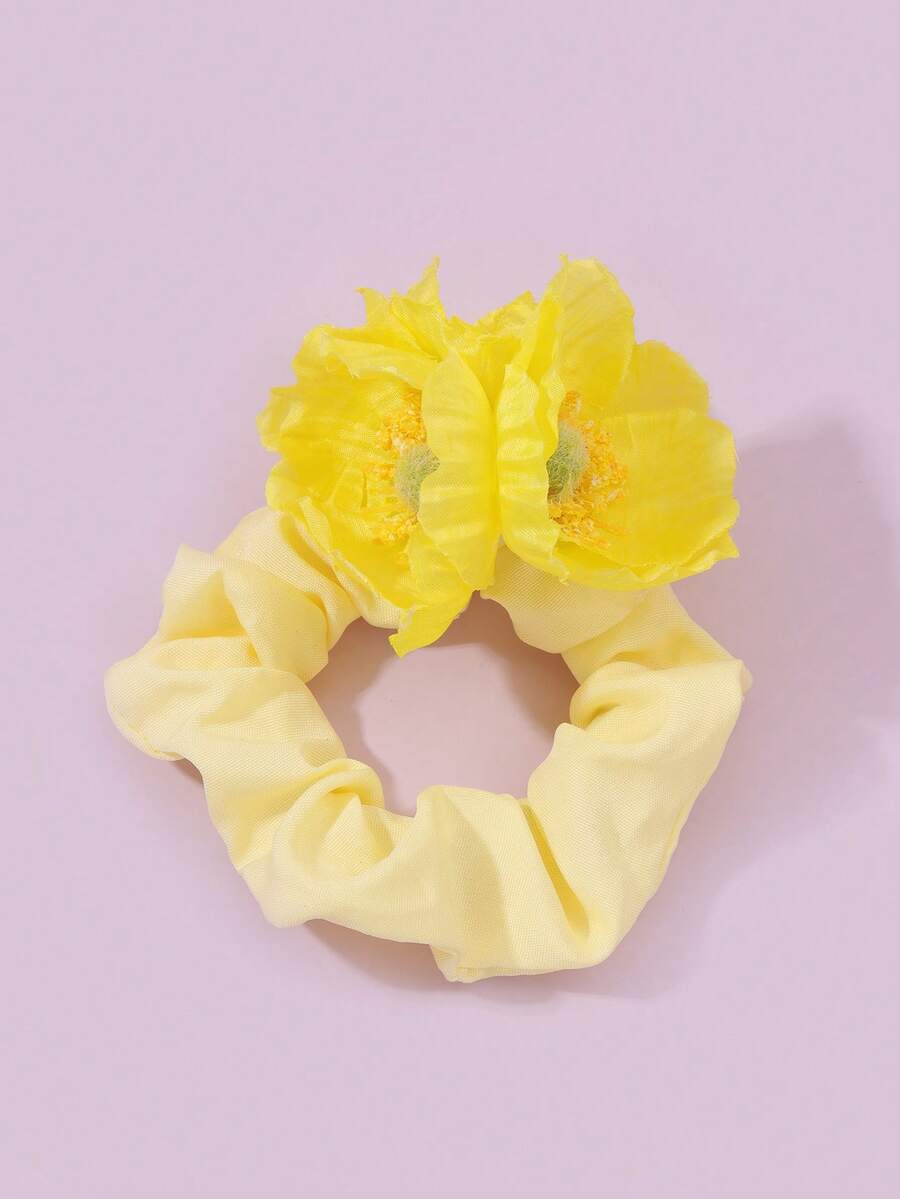 1 قطعة شريط شعر مطبوع بالزهور، متعدد الاستخدامات وأنيق للنساء، مناسب للاستخدام اليومي، حامل ذيل الحصان، ربطات الشعر، أربطة مطاطية للشعر، شرائط الشعر، حبل الشعر، ربطة شعر مطاطية