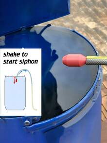 Manual Siphon Pump - Shake To Operate, No Electricity Needed, Automatic Garden Hose Drainage Tool, Suitable For Yard, Pool, Aquarium Drainage, Outdoor Garden Hose Siphon, Garden Watering Tool, Utilizing Physical Inertia To Drain Water - Multicolor - View 13