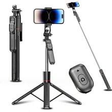 Tripie para Celular 170, Selfie Stick Extensible con Control Remoto, Palo Selfie Universal para 1615141312, Android, Cmara Digital - inicial - Ver 2