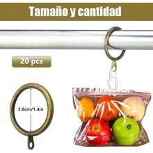 Shower Curtain Rings - 青銅 - 查看 2