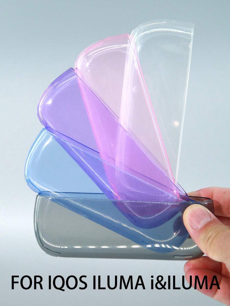 1 pieza Funda protectora transparente de TPU para IQOS ILUMA I, carcasa suave anti-caídas para IQOS ILUMA I, NO para 3DUOS