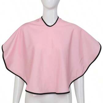 1件沙龙美发披肩，适用于剪发、造型、染发、漂白，不粘手，防水，家用烫发染发必备，沙龙美发造型工具，美发，理发师，美发工具，美发产品，旅行必备，发型，美发，头发，旅行，美发产品，美发工具，美发用品，理发师，理发配件，理发店，美发设备