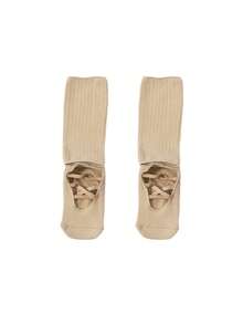 1 Pair Non-Slip Yoga Leg Warmers, Dance Leg Warmers, Pilates Leg Warmers, Open Back Yoga Leg Warmers, Terry Cloth Floor Leg Warmers, Women Yoga, Holiday Gift - Multicolor - View 14