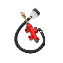 Motorcycle ATV Rear Brake Hydraulic Master Oil Cylinder Unvirsal Gold Motorcycle Dirt Pit