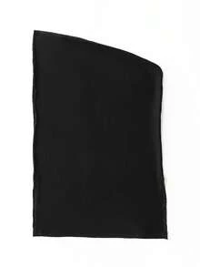 1pc Women's Basic Solid Color Headscarf Hijab, Versatile Styling, Elastic Headband Made Of Soft Comfortable Modal Fabric, Suitable For Daily Wear, Sports, Yoga