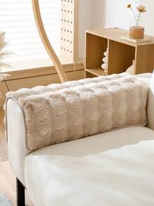 1 件厚毛绒沙发垫套，四季沙发座椅保护套，现代简约沙发套，防尘可洗，柔软防褪色，宠物友好，适合 L 型沙发和 1/2/3/4 座沙发，卡其色 - 卡其色 - 查看 8