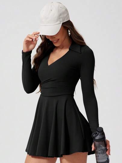 MASKERT Vestidos de mujer, ropa deportiva, ropa de yoga, ropa de tenis, ropa deportiva para mujer, cómoda y amigable con la piel
