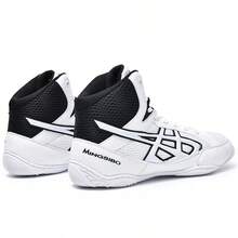 Professional Combat High-Top Training Shoes For Men & Women, Anti-Slip Stable Wrestling Boots, Versatile For Boxing, MMA, Squat & Weightlifting, Gym Sports Sneakers