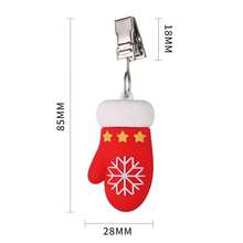 Home Set Of 4 Christmas Gloves Tablecloth Weights Clips Christmas Gloves Handicraft Tablecloth Clamps Pack Of 4{"Color_name":"ChristmasGloves"} - 多色8 - 查看 4