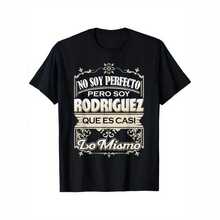 Hombre Camisa Apellido Rodriguez Last name Rodriguez gift T-Shirt - nero - Visualizzare 1