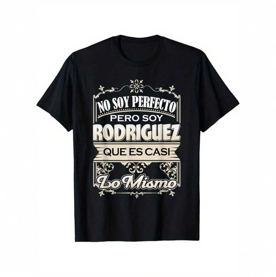 Hombre Camisa Apellido Rodriguez Last name Rodriguez gift T-Shirt - nero - Visualizzare 1