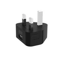 快速充电英规插头USB墙充套装(2个装)5V2A USB A型墙充USB充电适配器,适用于 Series 10/9/8/7/6/SE/5/4/3/2/Ultra/Ultra2(38/40/42/44mm),三星Galaxy三脚插头带USB接口,阵亡将士纪念日夏季启动 - 英規插(220-240V) - 查看 8