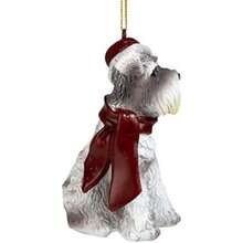 Adornos navideños con diseño de Perros, , Color Completo, 1(Schnauzer miniatura) - Tipo 23 - Ver 7