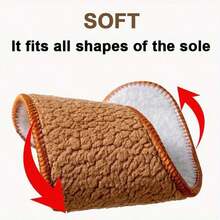 5 Pairs Natural Wool Felt Shoe Insoles, Warm Wool Insoles For Winter, Thick Soft Wool Insoles For Men And Women, Suitable For Snow Boots