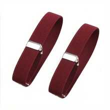 1pair Elastic Armband Shirt Sleeve Clip, Fashion Adjustable Armband, Party Wedding Clothing Accessories For Men And Women, Ideal Choice For Gifts Gifts For Men