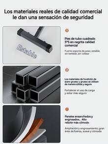 Banco Para Ejercicio Multifuncional Plegable Gym Casa - Negro - Ver 6