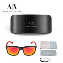Armani 0AX4093SF80786Q 男士必備時尚百搭偏光太陽眼鏡 駕駛專用太陽鏡 - 黑紅色 - 查看 7