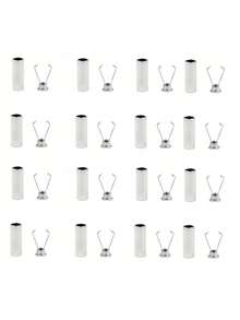 Diy Bag Accessories, Terminal Cover With Metal Rope Lock - Multifunctional Spring Stop Buckle For Bags, Jackets, Down Jackets, Sweaters, Pants, And Hats - Easy To Use, Durable - Available In Multiple Colors (Black, Gold, Dark Gray, Silver) - Multicolor - View 22