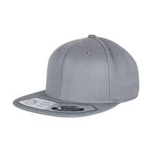 Yupoong Fitted Snapback Cap (Grey) - Grey - View 1