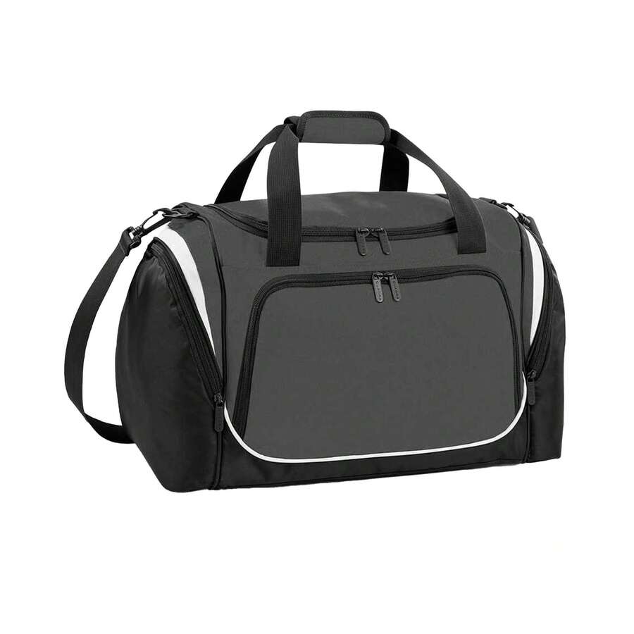 Quadra Quarda Pro Team Locker / Duffle Bag (30 Litres) (Graphite/Black/White) - 咖啡棕 - 查看 1