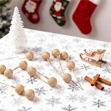 50/100 Stücke 2.55inch künstliche Yangmei Früchte, Weihnachts-Deko Beeren, Weihnachtsbaum Deko Blumen, Kranz DIY Handwerk Deko, selbstgemachter Kranz und Weihnachtskranz Deko, Herbst Heim Deko, Halloween Deko, Weihnachtsdeko, Geburtstagsgeschenke