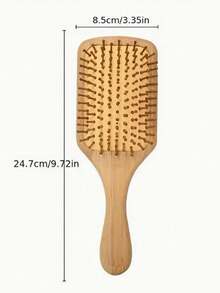 1pc Customized Personalized Hair Salon Tool Air Cushion Comb, Bridesmaid Gift, Name Engraved Hair Brush, Massage Brush, Customized Name Air Cushion Comb, Hair Styling Brush, Personalized Gift, Birthday Gift, Party Gift, Anniversary Gift, Unique Customized Gift - Multicolor - View 5