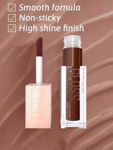 Maybelline 美寶琳豐唇唇彩 + 玻尿酸唇彩，005 花瓣色，高光澤豐唇效果，增強唇部豐盈感，持久光澤，長效保濕，提升唇形，強效光澤，長效保濕，玻尿酸滋養，閃耀效果，不黏膩配方，適合所有膚色，日常妝容必備 - 029 Toast - 查看 7