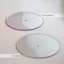 Flat Surface Protective Pad, Made Of PVC Material,Multi-Functional Pad, Suitable For Home And Office Use, Durable,Easy To Clean, Round, Available In Transparent And Frosted Styles. (Thickness:2mm,Diameter:50cm-120cm) - Transparent - View 2