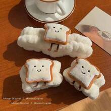 3pcs Cute Bear Headband & Wristband Set, Cartoon Toast Hairband For Washing Face, Hair, Skincare, Room Decor, Home,Skincare Headband,Beauty,Skin Care Products,Spa,Self Care,Skin Care Tools,Face Care,Esthetician Supplies,Skin,Face Wash,Facial