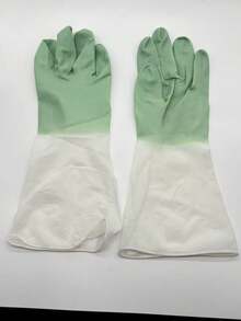 3pairs Thick Waterproof Latex Kitchen Gloves - Non-Slip Handles, Suitable For Washing Dishes, Cleaning And Household Chores. Made Of Lead-Free Materials. Perfect For Kitchens, Bathrooms And Living Rooms. Cleaning Gloves | Ergonomic Gloves | Rubber Gloves, Kitchen Gloves