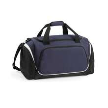 Quadra Pro Team Holdall / Duffle Bag (55 Litres) (French Navy/Black/White) - Coffee Brown - View 2