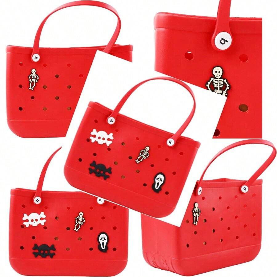 Charm Accessory For Bogg BagInserts Decorative Accessories For Similar Beach Bag - 骨骼 - 查看 1