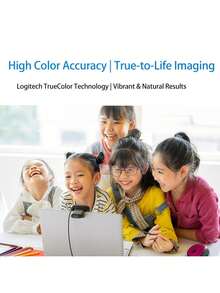 Logitech C270 PC Webcam With HD Quality, Automatic Noise Reduction Microphone, Intelligent Light Correction, Wide-Angle Lens, Plug-And-Play, And Multi-Platform Compatibility