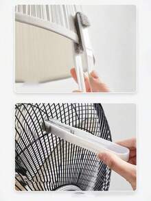 1 pieza Juego de regalo de cepillo de limpieza de ranuras de ventana multifuncional, incluye 6 cabezales de cepillo, limpiador de rejillas de aire acondicionado de automóvil, limpiador de persianas, plumero, cepillo de limpieza como regalo, herramienta de limpieza de pantallas y ventanas, utensilio de cocina reutilizable - Excelente para limpiar vidrio, pajitas de silicona y metal, cepillo largo y estrecho, herramienta de limpieza esencial para el hogar