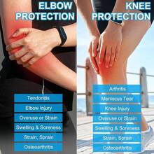 Walquicks 3 Piezas Accesorios Voleibol, Rodilleras, Mangas y Banda Transpirable, Anticolisión y Duraderas, Para Voleibol, Baloncesto yás(Rosa) - rosa - Ver 8