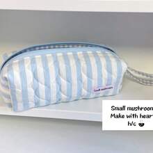 1个超漂亮的儿童铅笔盒，2025年热销新款，儿童文具收纳袋，便携式铅笔盒，多功能收纳袋，可用作化妆包，适用于化妆刷收纳，护肤品收纳，口红和耳机收纳，轻巧，简约，时尚，现代，桌面装饰， - 彩色 - 查看 20