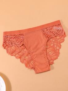 3 buc/set lenjerie intimă sexy pentru femei, chiloți din dantelă moale, talie joasă, lenjerie intimă