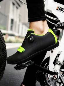 Unisex Casual Cycling Athletic Shoes, Sporty Sneakers, Cycling Athletic Shoes, Anti-Slip And Wear-Resistant, Lightweight And Breathable, Walking Sports Cool, Fashion Street Sneakers Trainers - Black - View 6