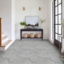 10 件 30.48 X 30.48 厘米，乙烯基大理石地板，剥离粘贴瓷砖，自粘防水浴室，适用于浴室、厨房、卧室、客厅、墙壁 - 彩色 - 查看 2