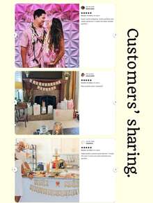 Custom Birthday Banner, Personliazed Texts Christmas Banner Decorations, Festive Home Decor, Vintage Lettering, Handcrafted Look, Home Decorators, Birthday Decoration, Backdrop, Photo Tapestry, Door Banner, Wall Tapestry, Flag. Personalized Wedding Engagement Party Decorations With Names & Dates, For Bridal Showers, Anniversaries, Indoor/Outdoor Events - Anniversary Celebration, Vintage Style, Event Organizers - Multicolor - View 4