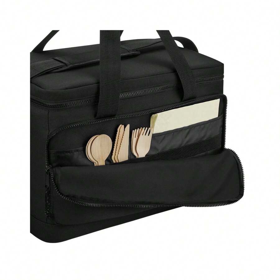 Babybugz Cooler Shoulder Bag (Black) - Coffee Brown - View 1