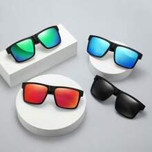 Luxury Brand New High-End Blue Green Red Lenses For Men's And Women's Oversized Outdoor Sports Heatwave Z87 Safety Fashion Glasses, And Fashionable Design, Anti-Ultraviolet Cycling Goggles Driving Fishing Mountain Bike Protection, Essentials For Summer Travel, Easy Comfort Casual Outfits Eyewear For Work HW07 With Box
